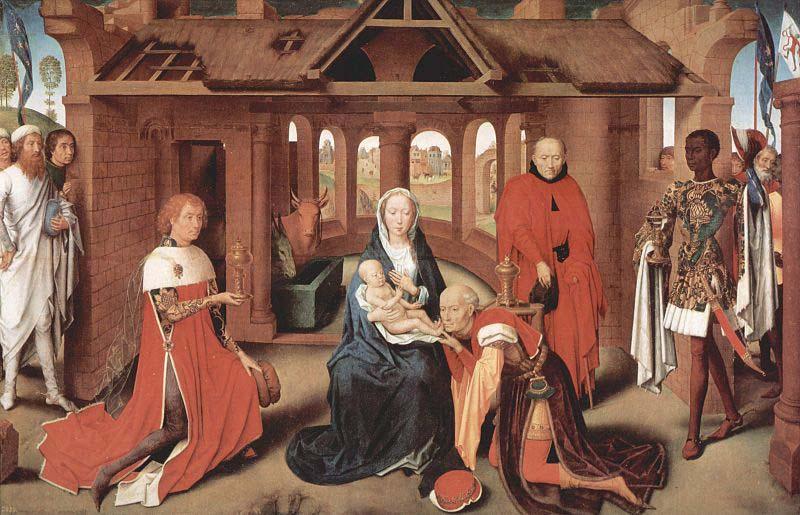 Hans Memling Anbetung der Konige oil painting picture